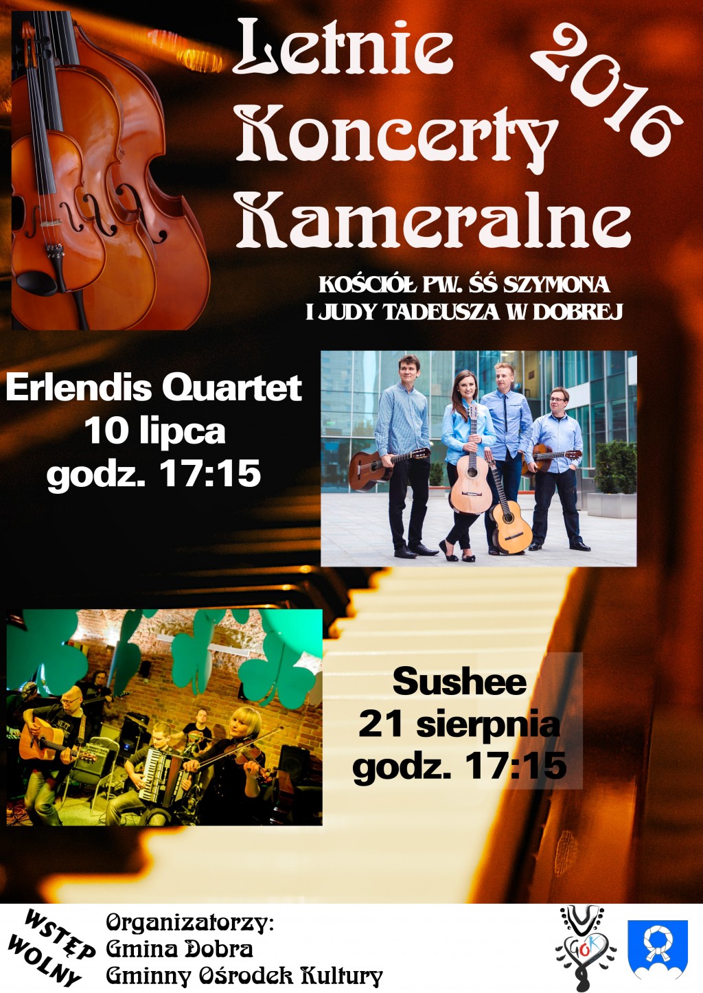 Letni Koncert Kameralny - Erlendis Quartet