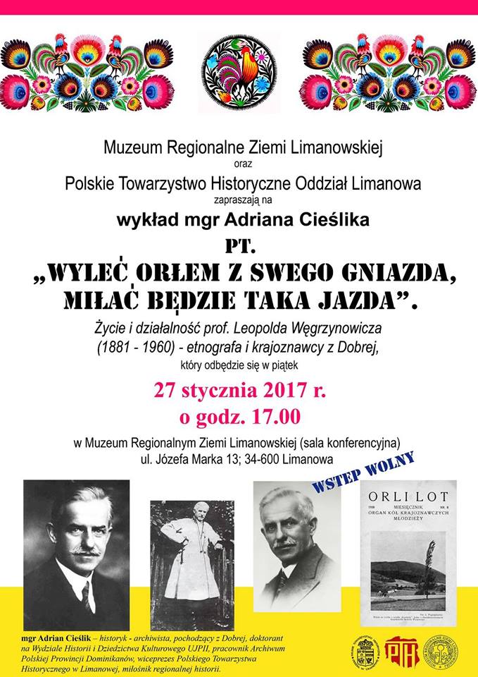 Wykład Pana Adriana Cieślika dot. osoby prof. Leopolda Węgrzynowicza