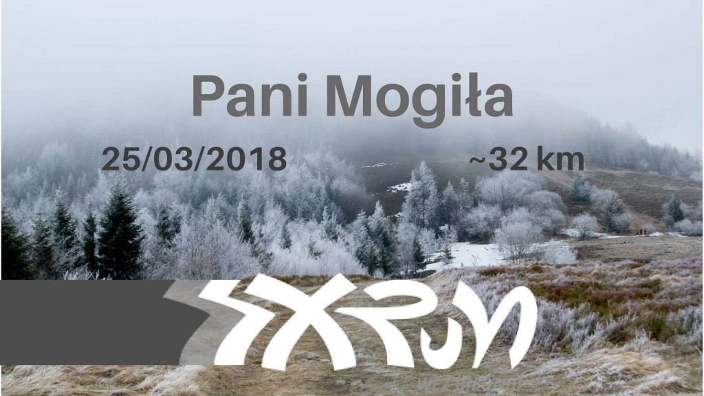 XRUN: “Pani Mogiła” już 25 marca 2018!