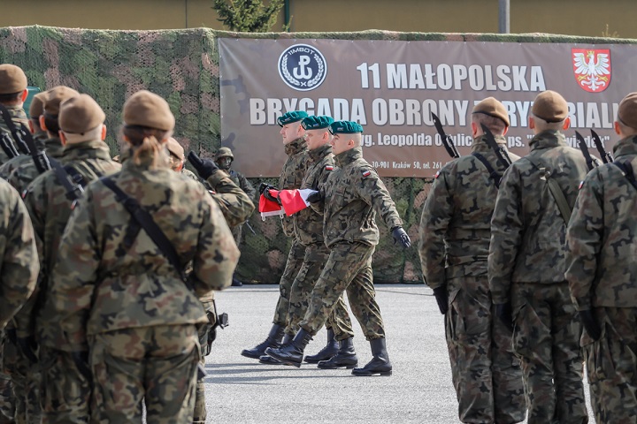 MAŁOPOLSCY TERYTORIALSI ZŁOŻYLI PRZYSIĘGĘ