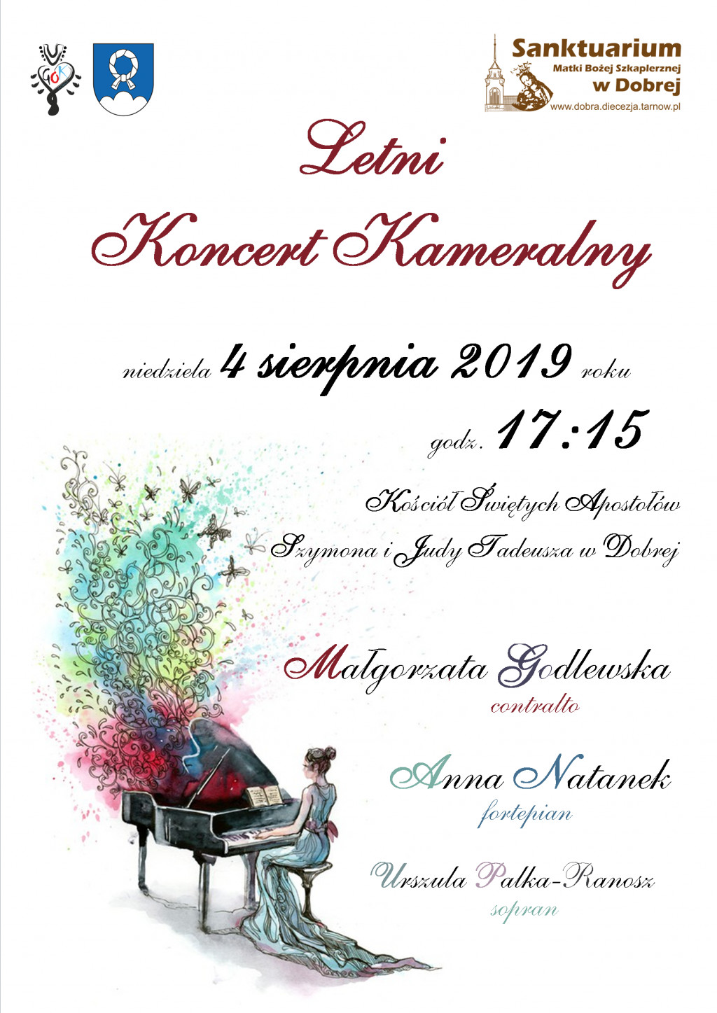 II LETNI KONCERT KAMERALNY - 4 SIERPNIA 2019