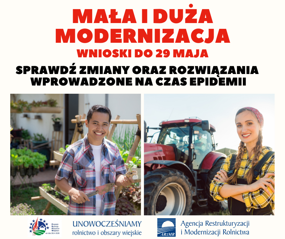 Nawet do 500 tys. zł na modernizację gospodarstw rolnych – obszar D