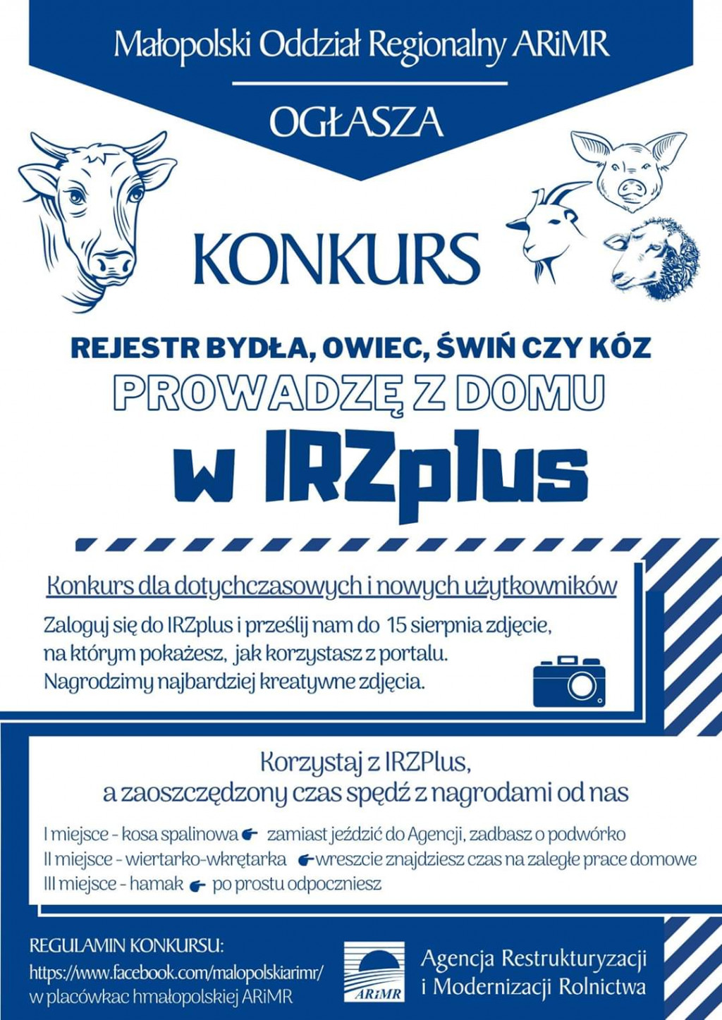 Konkurs związany z promowaniem Portalu IRZplus