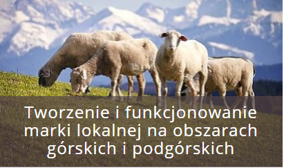 „Tworzenie i funkcjonowanie marki lokalnej na obszarach górskich i podgórskich” - szkolenie e-learningowe