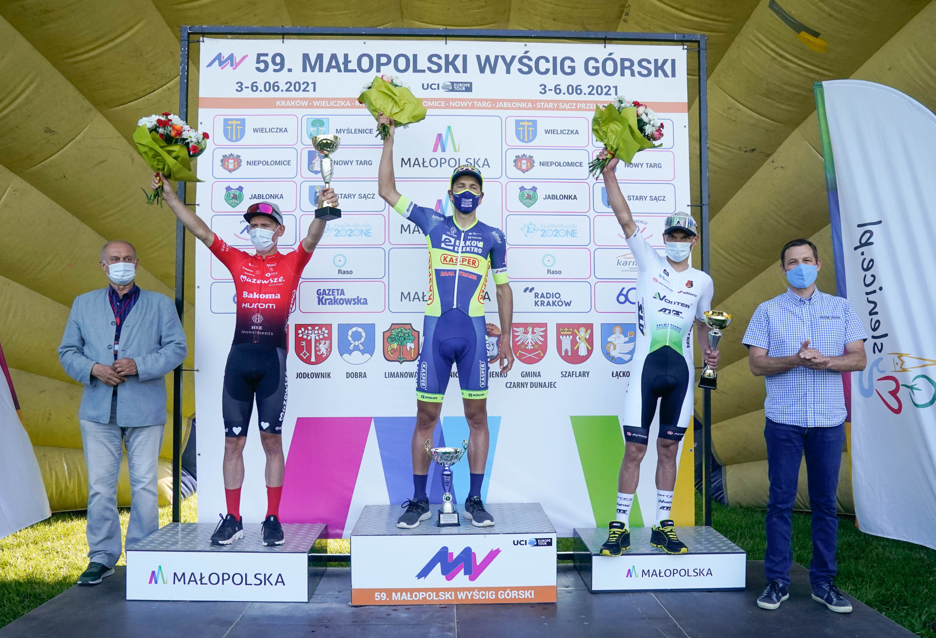 Zwycięstwem Czecha Michala Schlegela (Elkov-Kasper) zakończył się 1. etap Małopolskiego Wyścigu Górskiego z metą na Górze Chełm