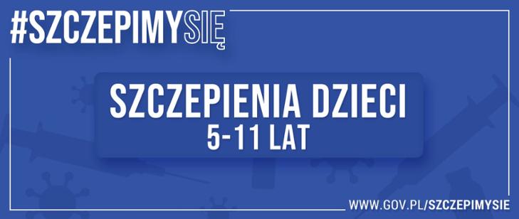 Szczepienia przeciw COVID-19 dzieci powyżej 5 roku życia