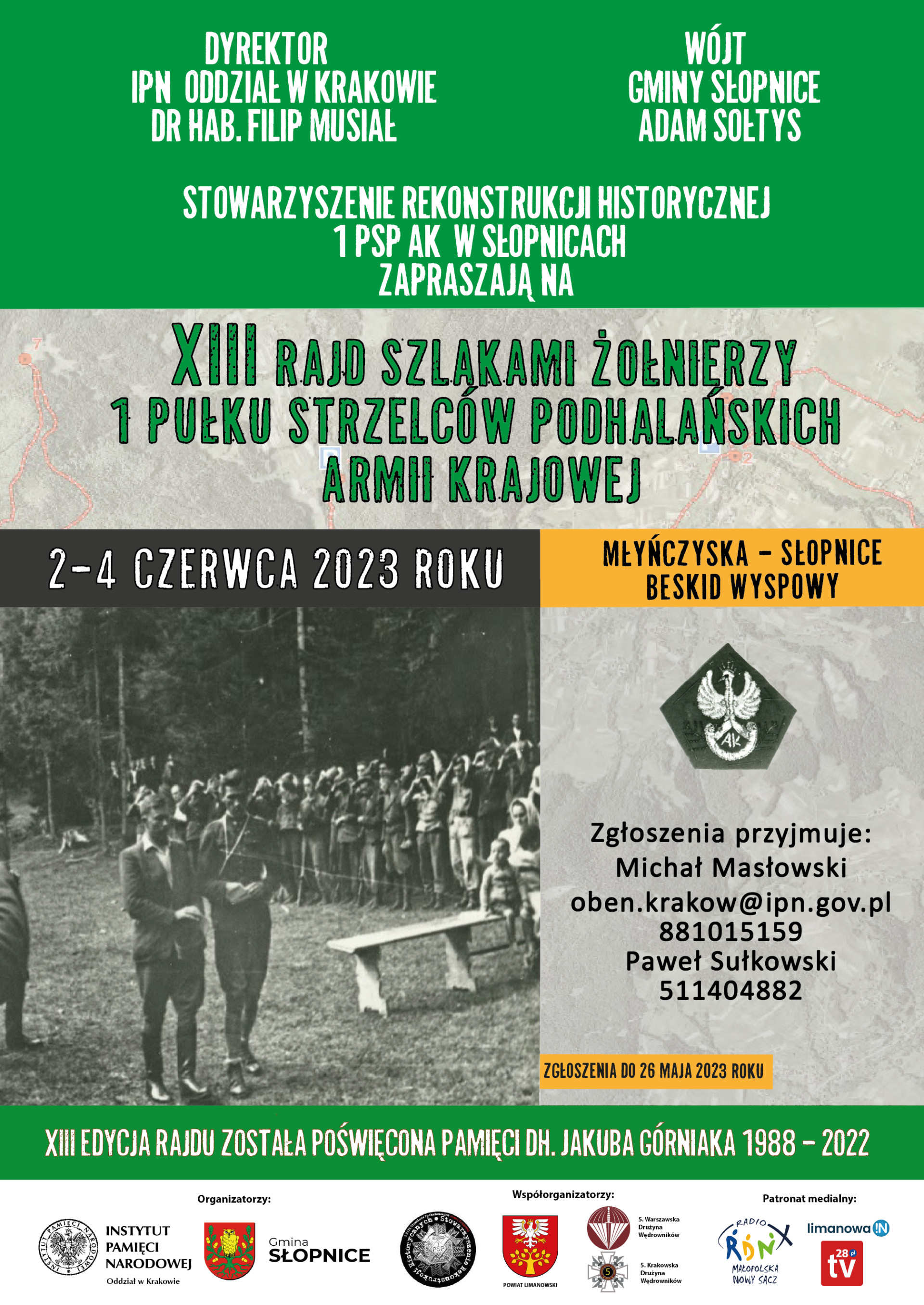 XIII Rajd Szlakami Żołnierzy 1 PSP AK