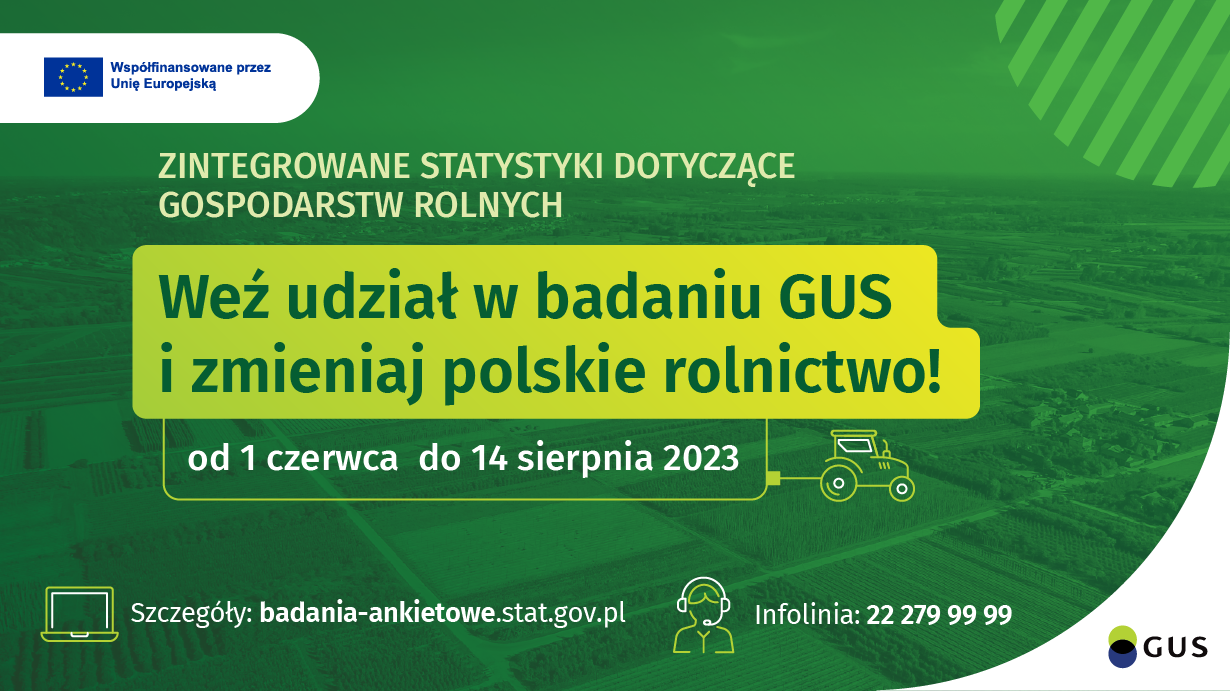 Badania rolnicze realizowane przez Główny Urząd Startystyczny