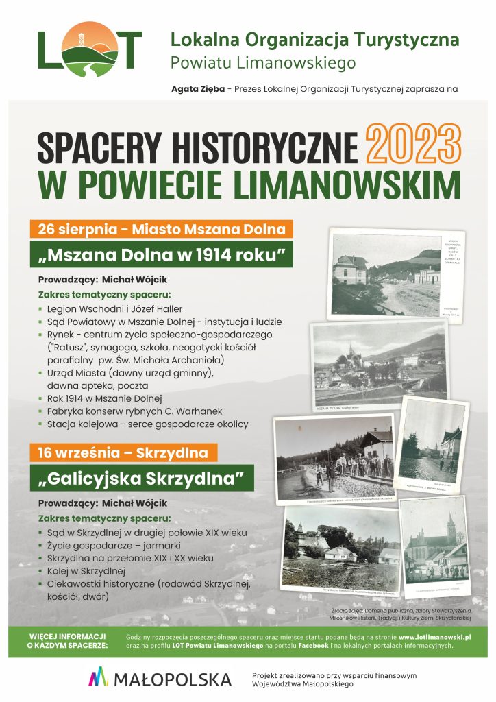 Spacer historyczny w Skrzydlnej - 16.09.2023 r.