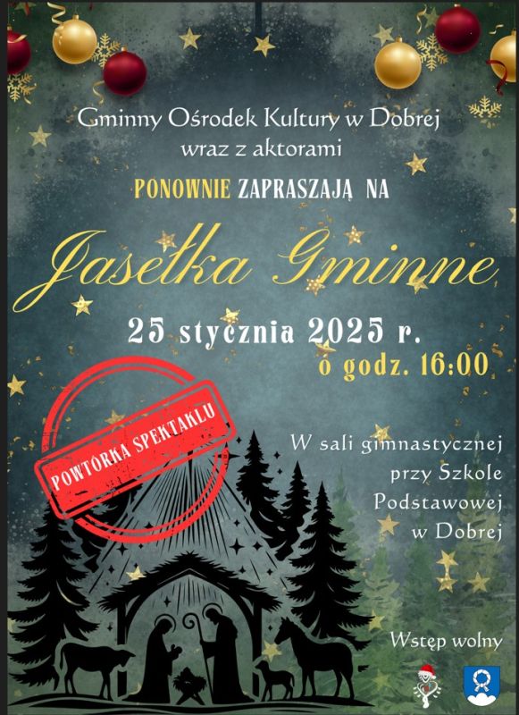 Powtórka Gminnych Jasełek