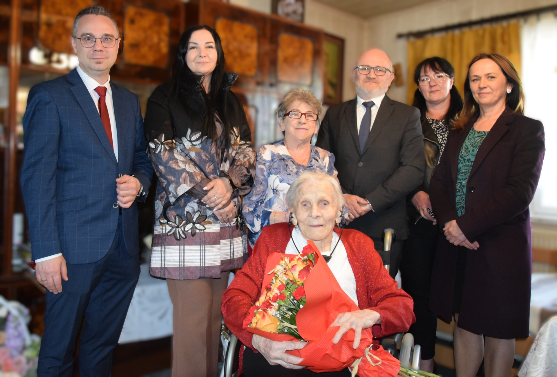 Jubileusz 100. urodzin Pani Anny Drąg, mieszkanki Gruszowca!