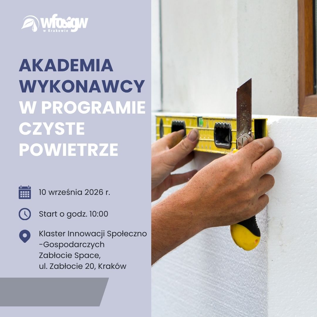 Zaproszenie na szkolenie „Akademia Wykonawcy” w Krakowie